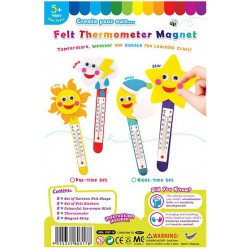 Felt Thermometer Magnet Set Pack of 2 Felt Thermometer Magnet Set Pack of 2